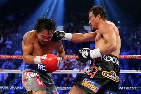 The 'perfect punch' from Juan Manuel Marquez that ended .